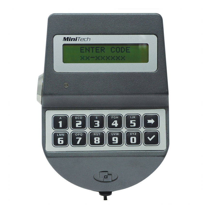 Tecnosicurezza MiniTech Dallas Key Front View - Safe Locks